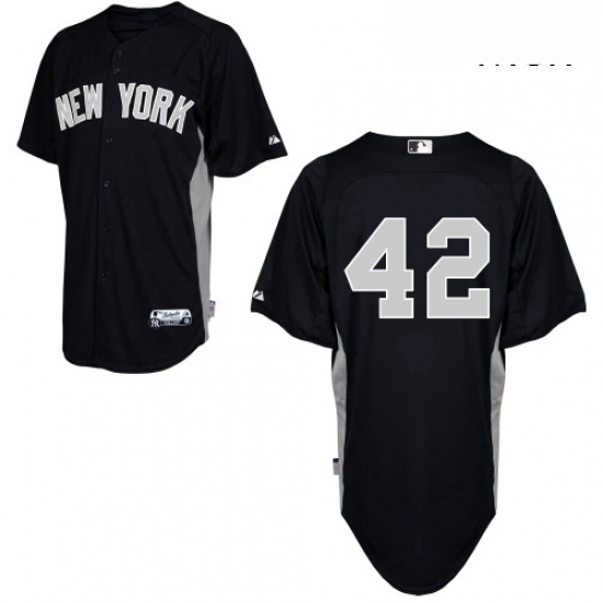Mens Majestic New York Yankees 42 Mariano Rivera Authentic Black 2011 Road Cool Base BP MLB Jersey Mens Majestic New York Yankees 42 Mariano Rivera Authentic Black 2011 Road Cool Base BP MLB Jersey