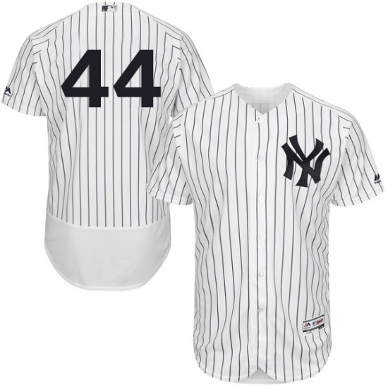 Mens Majestic New York Yankees 44 Reggie Jackson White Home Flex Base Authentic Collection MLB Jersey Mens Majestic New York Yankees 44 Reggie Jackson White Home Flex Base Authentic Collection MLB Jersey