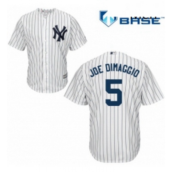 Mens Majestic New York Yankees 5 Joe DiMaggio Replica White Home MLB Jersey Mens Majestic New York Yankees 5 Joe DiMaggio Replica White Home MLB Jersey