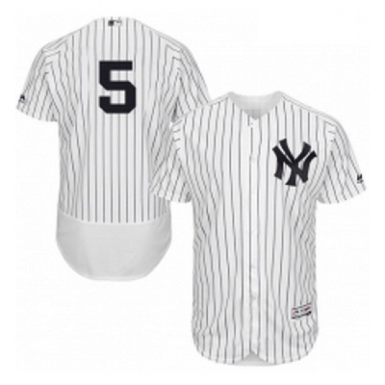 Mens Majestic New York Yankees 5 Joe DiMaggio White Home Flex Base Authentic Collection MLB Jersey Mens Majestic New York Yankees 5 Joe DiMaggio White Home Flex Base Authentic Collection MLB Jersey