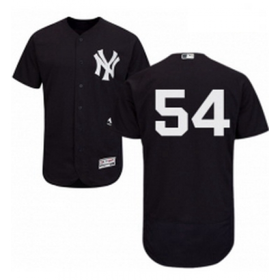 Mens Majestic New York Yankees 54 Aroldis Chapman Navy Blue Alternate Flex Base Authentic Collection MLB Jersey Mens Majestic New York Yankees 54 Aroldis Chapman Navy Blue Alternate Flex Base Authentic Collection MLB Jersey