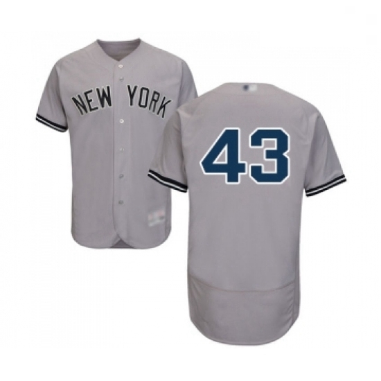 Mens New York Yankees 43 Gio Gonzalez Grey Road Flex Base Authentic Collection Baseball Jersey Mens New York Yankees 43 Gio Gonzalez Grey Road Flex Base Authentic Collection Baseball Jersey