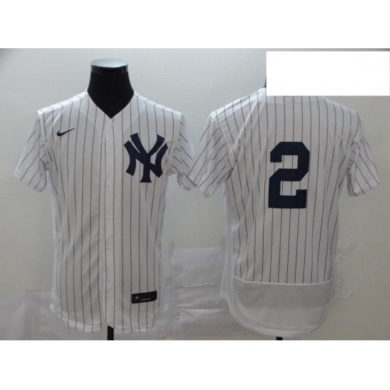 Yankees 2 Derek Jeter White 2020 Nike Flexbase Jersey Yankees 2 Derek Jeter White 2020 Nike Flexbase Jersey