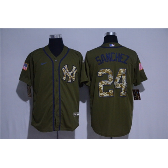 Yankees 24 Gary Sanchez Olive 2020 Nike Cool Base Jersey Yankees 24 Gary Sanchez Olive 2020 Nike Cool Base Jersey
