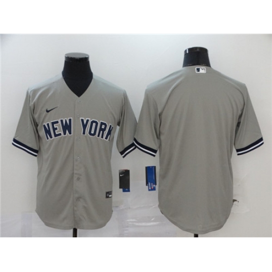 Yankees Blank Gray 2020 Nike Cool Base Jersey Yankees Blank Gray 2020 Nike Cool Base Jersey