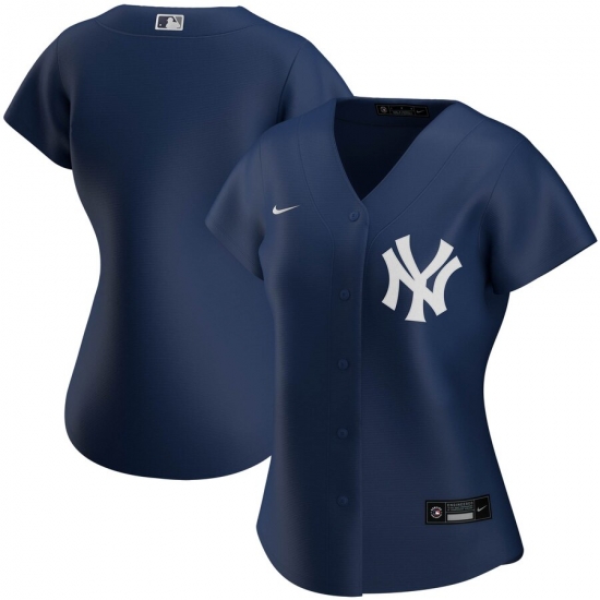 New York Yankees Nike Women Alternate 2020 MLB Team Jersey Navy New York Yankees Nike Women Alternate 2020 MLB Team Jersey Navy