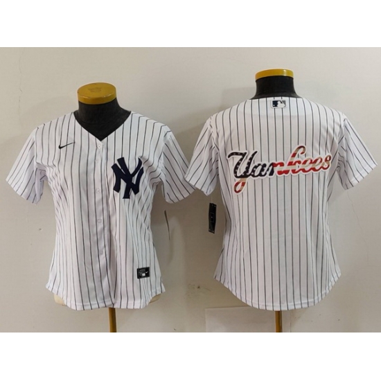 Women New York Yankees White Team Big Logo Cool Base Stitched Jersey 10 Women New York Yankees White Team Big Logo Cool Base Stitched Jersey 10