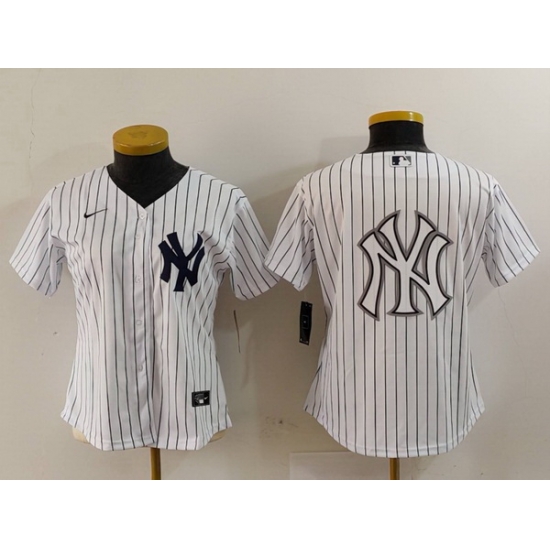 Women New York Yankees White Team Big Logo Cool Base Stitched Jersey 12 Women New York Yankees White Team Big Logo Cool Base Stitched Jersey 12