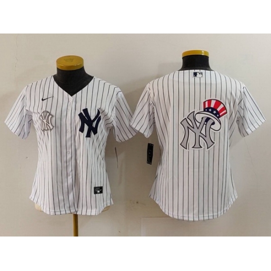 Women New York Yankees White Team Big Logo Cool Base Stitched Jersey 9 Women New York Yankees White Team Big Logo Cool Base Stitched Jersey 9