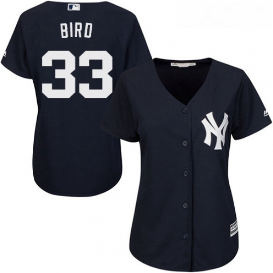Womens Majestic New York Yankees 33 Greg Bird Replica Navy Blue Alternate MLB Jersey Womens Majestic New York Yankees 33 Greg Bird Replica Navy Blue Alternate MLB Jersey