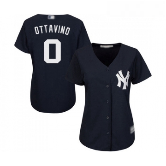 Womens New York Yankees 0 Adam Ottavino Authentic Navy Blue Alternate Baseball Jersey Womens New York Yankees 0 Adam Ottavino Authentic Navy Blue Alternate Baseball Jersey