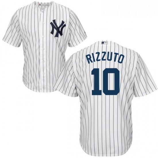 Youth Majestic New York Yankees 10 Phil Rizzuto Replica White Home MLB Jersey Youth Majestic New York Yankees 10 Phil Rizzuto Replica White Home MLB Jersey