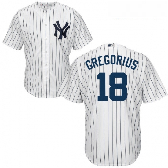 Youth Majestic New York Yankees 18 Didi Gregorius Authentic White Home MLB Jersey Youth Majestic New York Yankees 18 Didi Gregorius Authentic White Home MLB Jersey