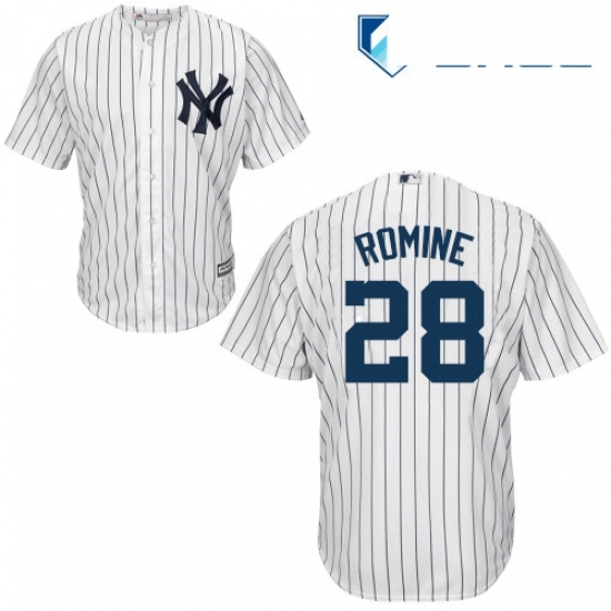 Youth Majestic New York Yankees 28 Austin Romine Authentic White Home MLB Jersey Youth Majestic New York Yankees 28 Austin Romine Authentic White Home MLB Jersey