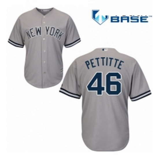 Youth Majestic New York Yankees 46 Andy Pettitte Authentic Grey Road MLB Jersey Youth Majestic New York Yankees 46 Andy Pettitte Authentic Grey Road MLB Jersey