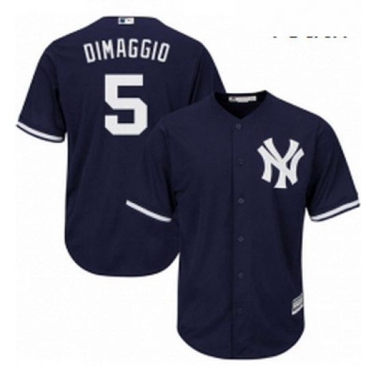 Youth Majestic New York Yankees 5 Joe DiMaggio Authentic Navy Blue Alternate MLB Jersey Youth Majestic New York Yankees 5 Joe DiMaggio Authentic Navy Blue Alternate MLB Jersey