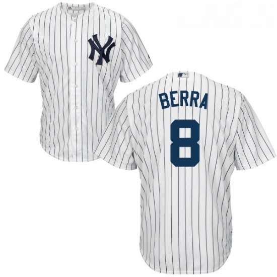 Youth Majestic New York Yankees 8 Yogi Berra Authentic White Home MLB Jersey Youth Majestic New York Yankees 8 Yogi Berra Authentic White Home MLB Jersey