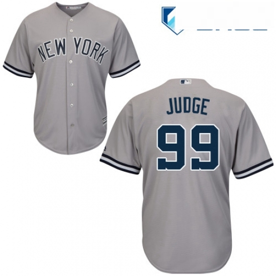 Youth Majestic New York Yankees 99 Aaron Judge Authentic Grey Road MLB Jersey Youth Majestic New York Yankees 99 Aaron Judge Authentic Grey Road MLB Jersey