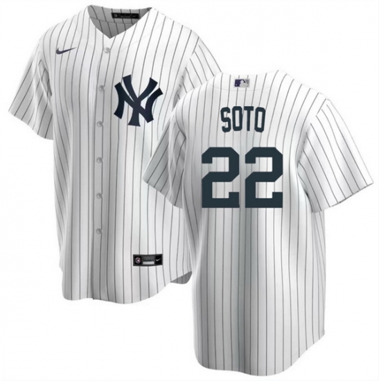Youth New York Yankees 22 Juan Soto White Cool Base Stitched Baseball Jersey Youth New York Yankees 22 Juan Soto White Cool Base Stitched Baseball Jersey