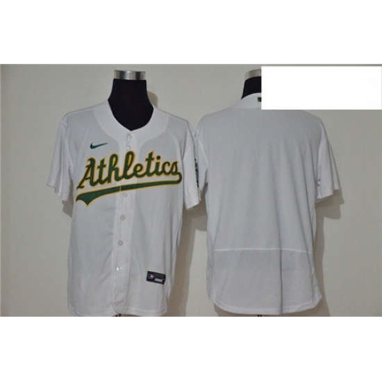 Athletics Blank White Nike 2020 Flexbase Jersey Athletics Blank White Nike 2020 Flexbase Jersey