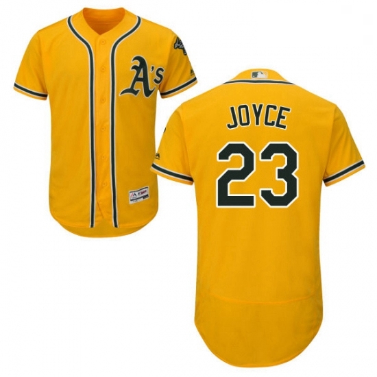 Mens Majestic Oakland Athletics 23 Matt Joyce Gold Flexbase Authentic Collection MLB Jersey Mens Majestic Oakland Athletics 23 Matt Joyce Gold Flexbase Authentic Collection MLB Jersey