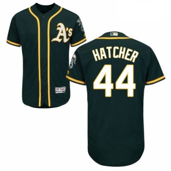 Mens Majestic Oakland Athletics 44 Chris Hatcher Green Alternate Flex Base Authentic Collection MLB Jersey Mens Majestic Oakland Athletics 44 Chris Hatcher Green Alternate Flex Base Authentic Collection MLB Jersey