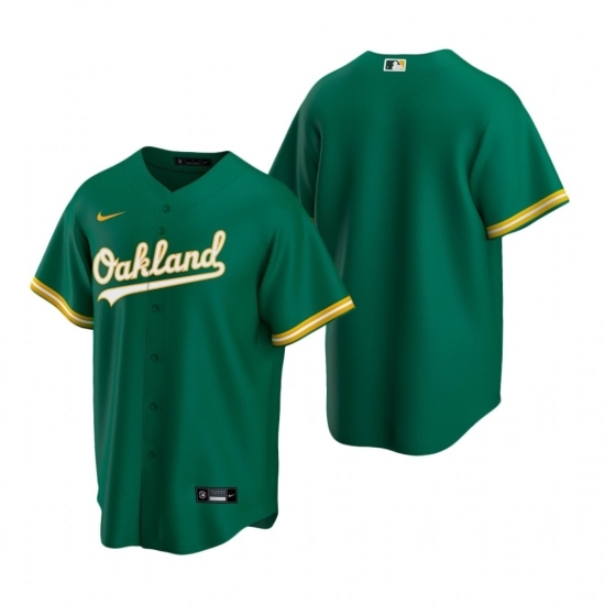Mens Nike Oakland Athletics Blank Green Alternate Stitched Baseball Jersey Mens Nike Oakland Athletics Blank Green Alternate Stitched Baseball Jersey