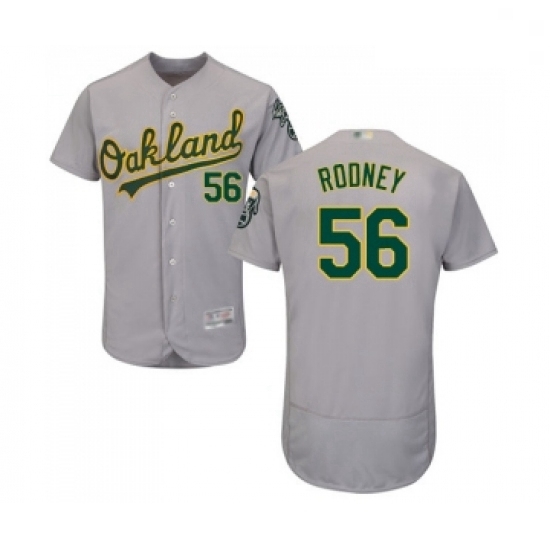 Mens Oakland Athletics 56 Fernando Rodney Grey Road Flex Base Authentic Collection Baseball Jersey Mens Oakland Athletics 56 Fernando Rodney Grey Road Flex Base Authentic Collection Baseball Jersey
