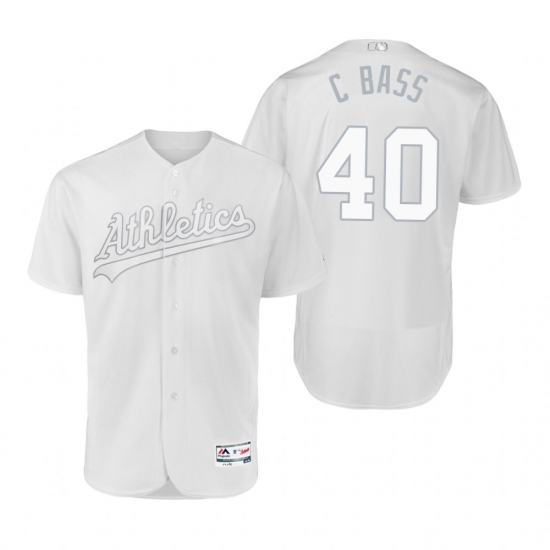 Oakland Athletics Chris Bassitt C Bass White 2019 Players Weekend MLB Jersey Oakland Athletics Chris Bassitt C Bass White 2019 Players Weekend MLB Jersey