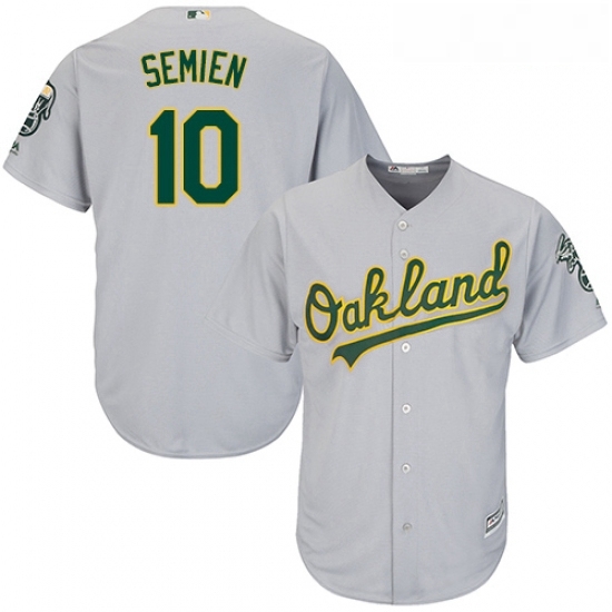 Youth Majestic Oakland Athletics 10 Marcus Semien Authentic Grey Road Cool Base MLB Jersey Youth Majestic Oakland Athletics 10 Marcus Semien Authentic Grey Road Cool Base MLB Jersey