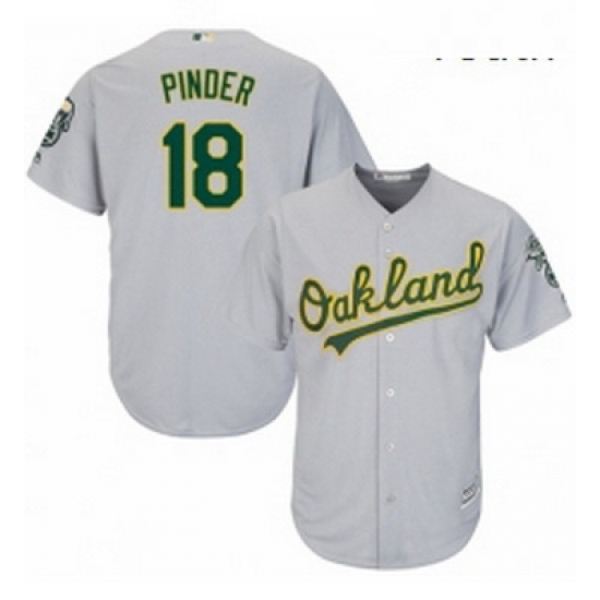 Youth Majestic Oakland Athletics 18 Chad Pinder Authentic Grey Road Cool Base MLB Jersey Youth Majestic Oakland Athletics 18 Chad Pinder Authentic Grey Road Cool Base MLB Jersey