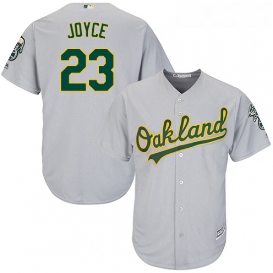 Youth Majestic Oakland Athletics 23 Matt Joyce Authentic Grey Road Cool Base MLB Jersey Youth Majestic Oakland Athletics 23 Matt Joyce Authentic Grey Road Cool Base MLB Jersey