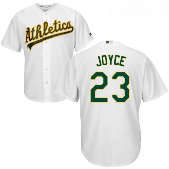Youth Majestic Oakland Athletics 23 Matt Joyce Authentic White Home Cool Base MLB Jersey Youth Majestic Oakland Athletics 23 Matt Joyce Authentic White Home Cool Base MLB Jersey