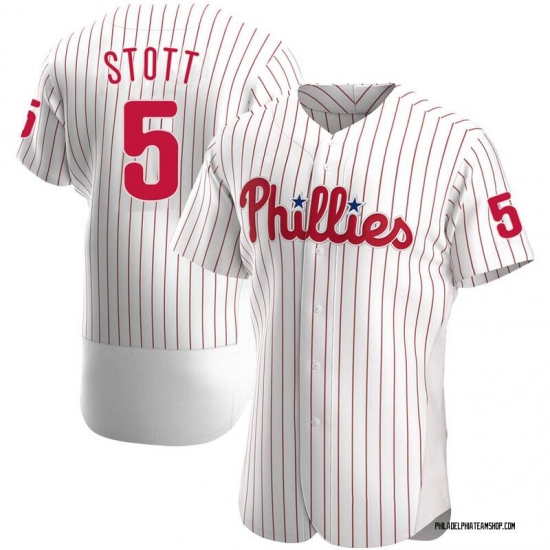 Men Philadelphia Phillies 5 Bryson Stott White Flexbase Stitched Jersey Men Philadelphia Phillies 5 Bryson Stott White Flexbase Stitched Jersey