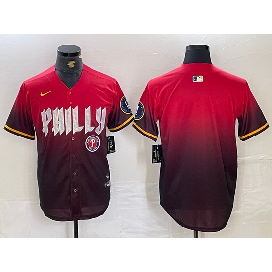 Men Philadelphia Phillies Red Team Big Logo 2024 City Connect Limited Stitched Baseball Jersey 3 Men Philadelphia Phillies Red Team Big Logo 2024 City Connect Limited Stitched Baseball Jersey 3
