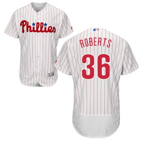 Mens Majestic Philadelphia Phillies 36 Robin Roberts White Home Flex Base Authentic Collection MLB Jersey Mens Majestic Philadelphia Phillies 36 Robin Roberts White Home Flex Base Authentic Collection MLB Jersey