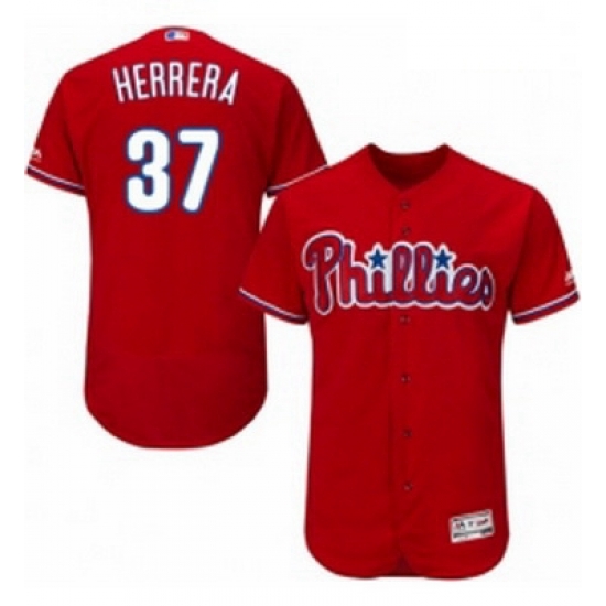 Mens Majestic Philadelphia Phillies 37 Odubel Herrera Red Alternate Flex Base Authentic Collection MLB Jersey Mens Majestic Philadelphia Phillies 37 Odubel Herrera Red Alternate Flex Base Authentic Collection MLB Jersey