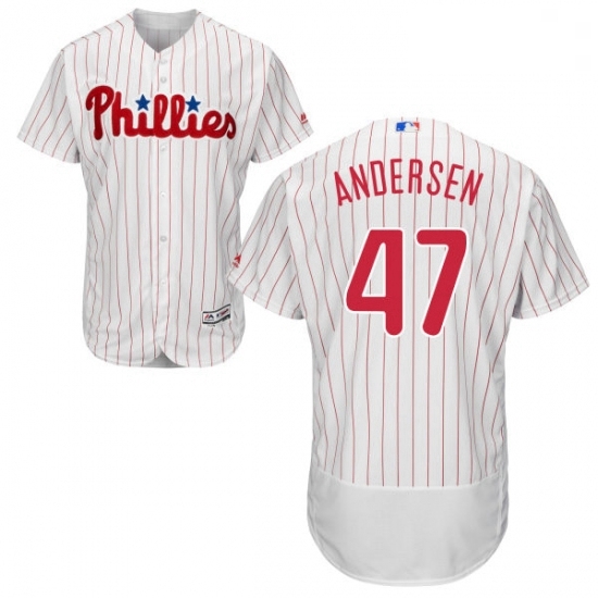Mens Majestic Philadelphia Phillies 47 Larry Andersen White Home Flex Base Authentic Collection MLB Jersey Mens Majestic Philadelphia Phillies 47 Larry Andersen White Home Flex Base Authentic Collection MLB Jersey