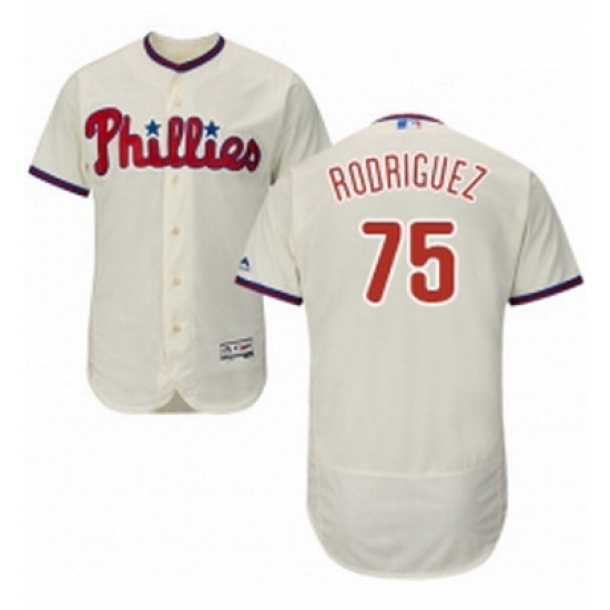 Mens Majestic Philadelphia Phillies 75 Francisco Rodriguez Cream Alternate Flex Base Authentic Collection MLB Jersey Mens Majestic Philadelphia Phillies 75 Francisco Rodriguez Cream Alternate Flex Base Authentic Collection MLB Jersey