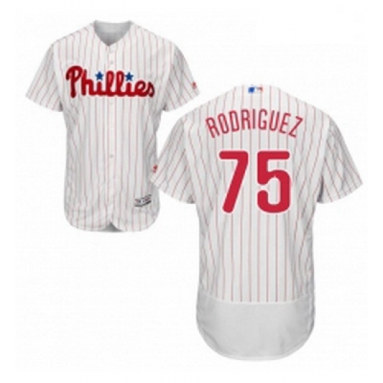 Mens Majestic Philadelphia Phillies 75 Francisco Rodriguez White Home Flex Base Authentic Collection MLB Jersey Mens Majestic Philadelphia Phillies 75 Francisco Rodriguez White Home Flex Base Authentic Collection MLB Jersey