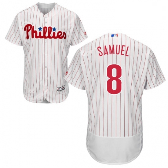 Mens Majestic Philadelphia Phillies 8 Juan Samuel White Home Flex Base Authentic Collection MLB Jersey Mens Majestic Philadelphia Phillies 8 Juan Samuel White Home Flex Base Authentic Collection MLB Jersey