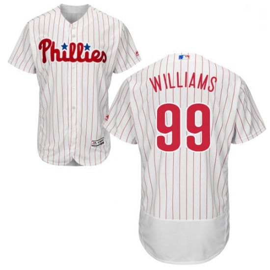 Mens Majestic Philadelphia Phillies 99 Mitch Williams White Home Flex Base Authentic Collection MLB Jersey Mens Majestic Philadelphia Phillies 99 Mitch Williams White Home Flex Base Authentic Collection MLB Jersey