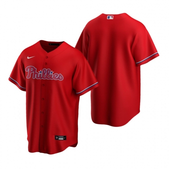 Mens Nike Philadelphia Phillies Blank Red Alternate Stitched Baseball Jersey Mens Nike Philadelphia Phillies Blank Red Alternate Stitched Baseball Jersey