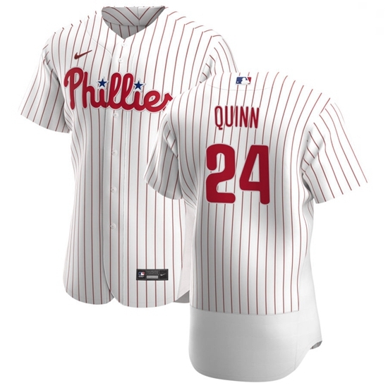 Philadelphia Phillies 24 Roman Quinn Men Nike White Home 2020 Authentic Player MLB Jersey Philadelphia Phillies 24 Roman Quinn Men Nike White Home 2020 Authentic Player MLB Jersey