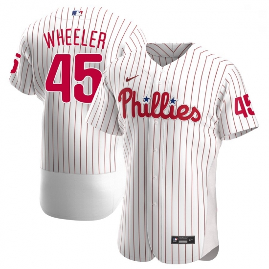 Phillies 45 Zack Wheeler White Nike 2020 Flexbase Jersey Phillies 45 Zack Wheeler White Nike 2020 Flexbase Jersey
