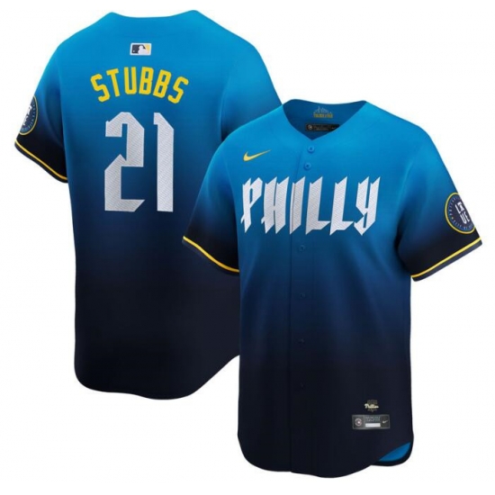 Youth Philadelphia Phillies 21 Garrett Stubbs Blue 2024 City Connect Limited Stitched Baseball Jersey Youth Philadelphia Phillies 21 Garrett Stubbs Blue 2024 City Connect Limited Stitched Baseball Jersey