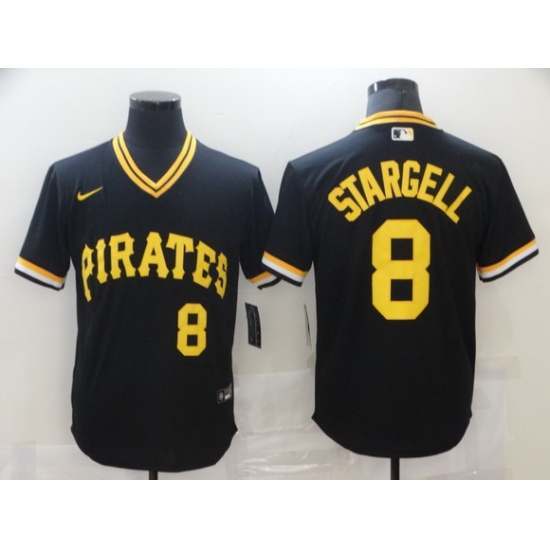 Men Nike Pittsburgh Pirates 8 Willie Stargell Black Mesh Batting Practice Throwback Nike Jersey Men Nike Pittsburgh Pirates 8 Willie Stargell Black Mesh Batting Practice Throwback Nike Jersey