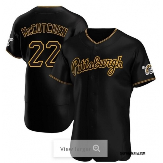 Men Nike Pittsburgh Pirates Andrew McCutchen #22 Black Flexbase Stitched Jersey Men Nike Pittsburgh Pirates Andrew McCutchen #22 Black Flexbase Stitched Jersey