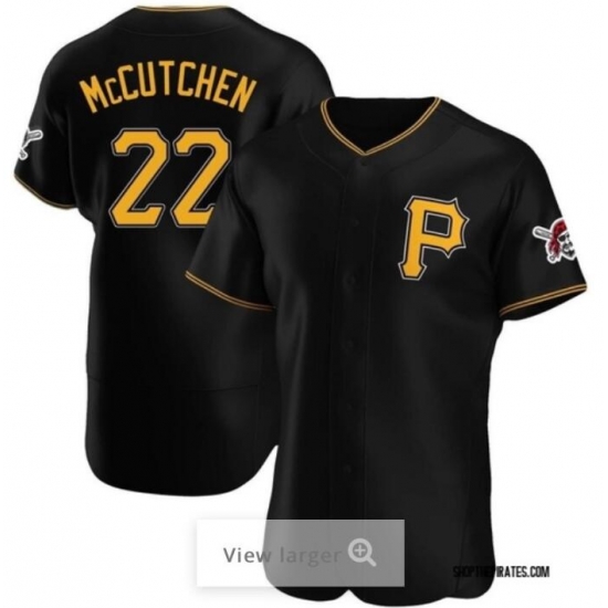Men Nike Pittsburgh Pirates Andrew McCutchen #22 Black Home Flexbase Stitched Jersey Men Nike Pittsburgh Pirates Andrew McCutchen #22 Black Home Flexbase Stitched Jersey