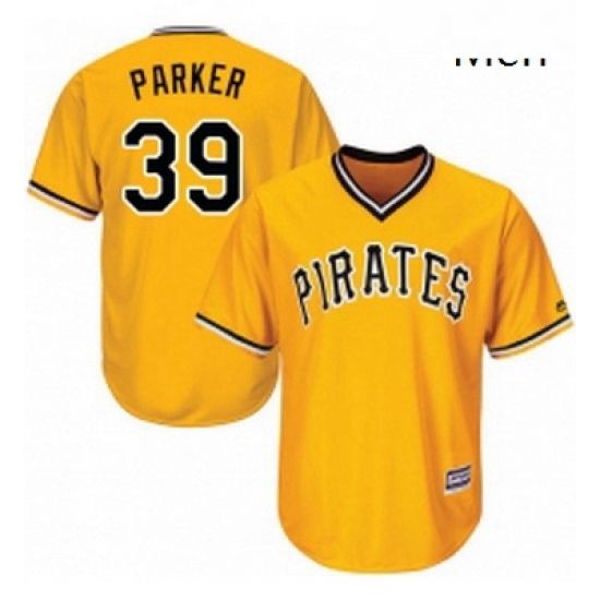 Mens Majestic Pittsburgh Pirates 39 Dave Parker Replica Gold Alternate Cool Base MLB Jersey Mens Majestic Pittsburgh Pirates 39 Dave Parker Replica Gold Alternate Cool Base MLB Jersey